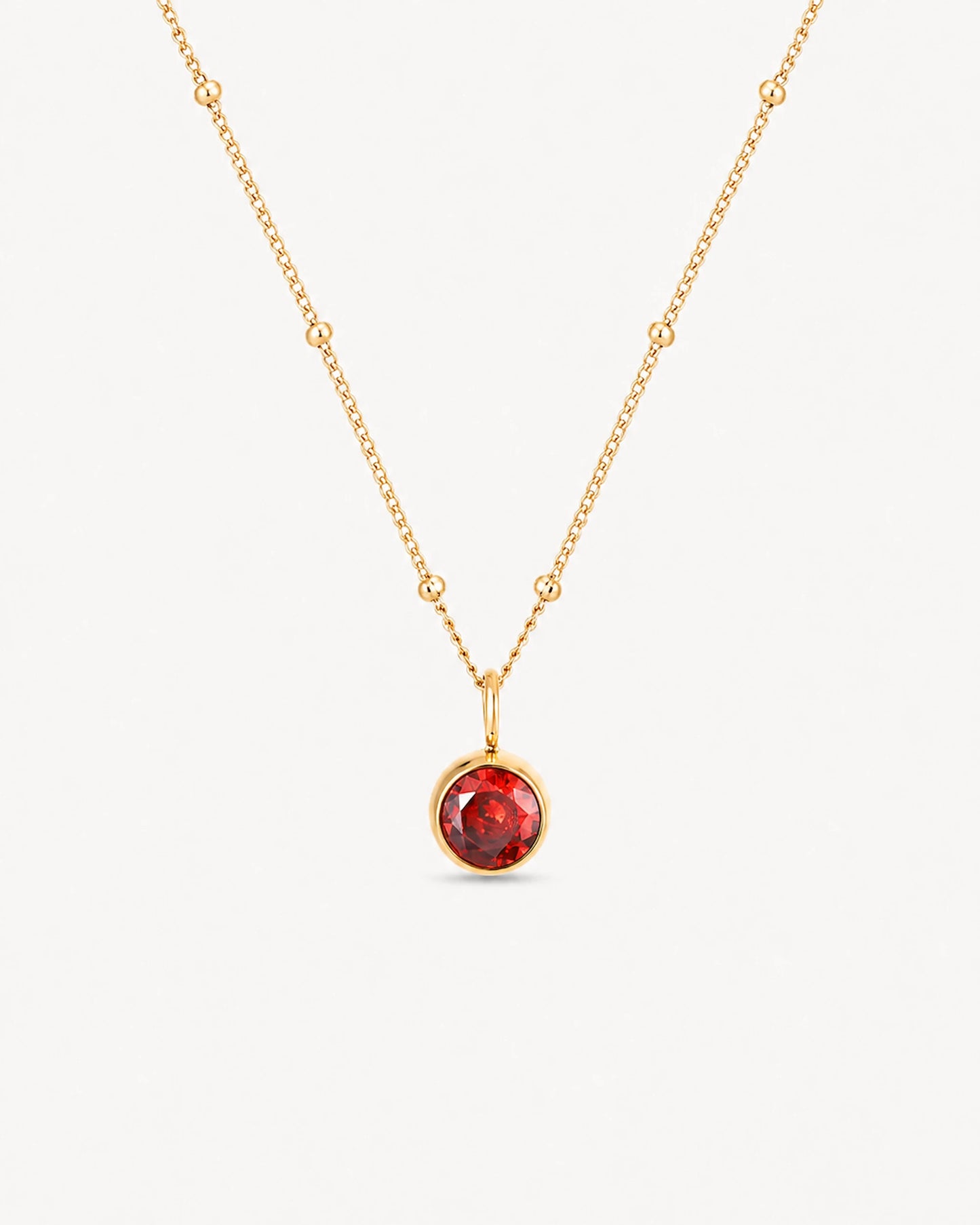 Birthstone Pendant Necklace
