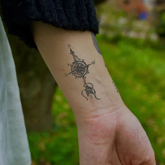Compass Tattoo