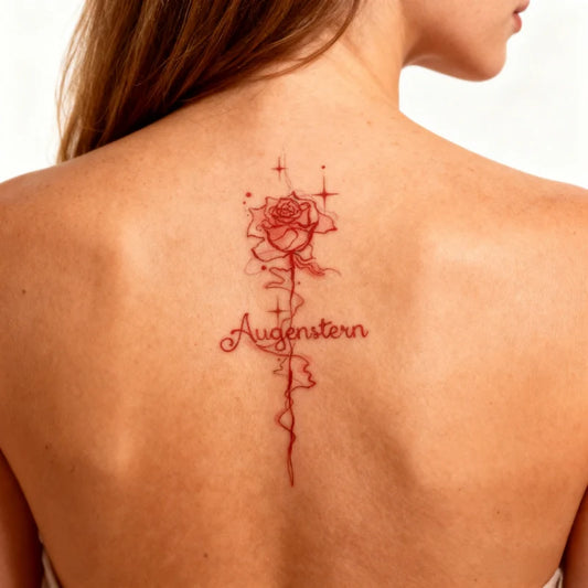 Crimson Rose Tattoo