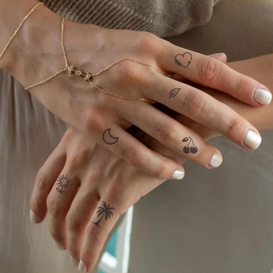 Cute Finger Tattoo