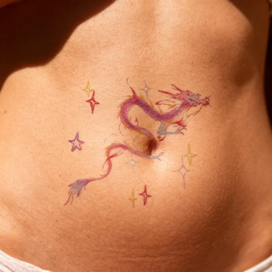 Ethereal Dragon Tattoo