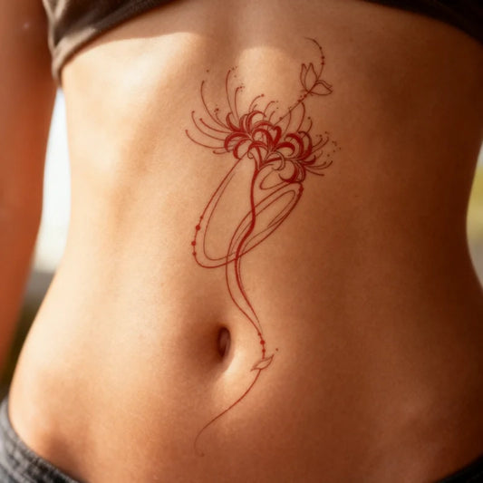 Flower Drift Tattoo