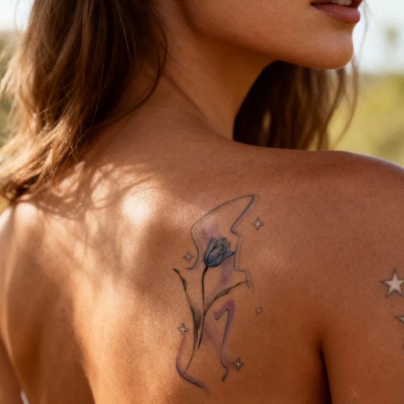 Flower Horizon Tattoo