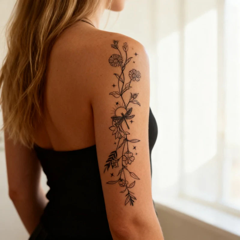 Flower Silken Tattoo