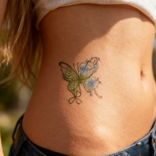 Glint Butterfly Tattoo