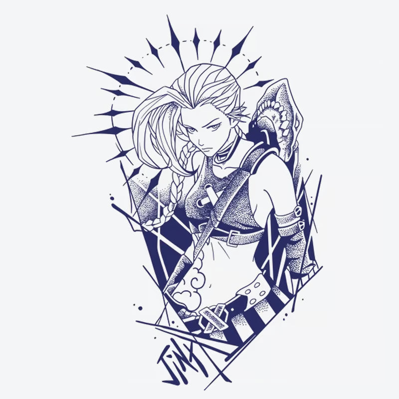 Warrior Woman Tattoo