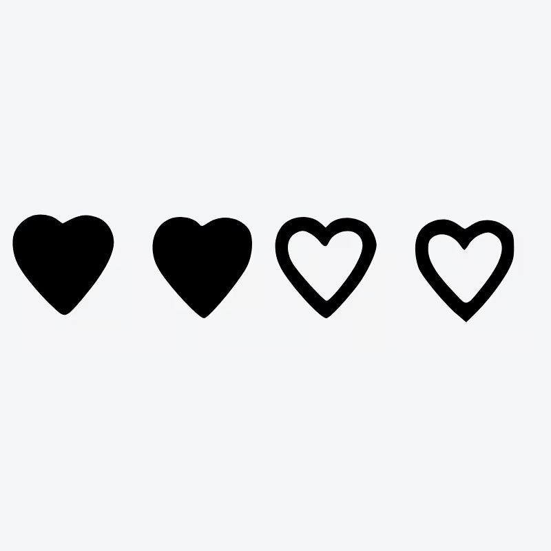 Heart Progression Tattoo