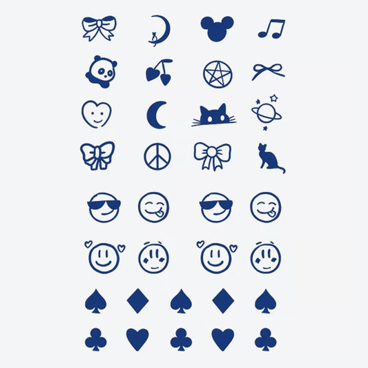 Emoticon And Symbol Series Tattoo