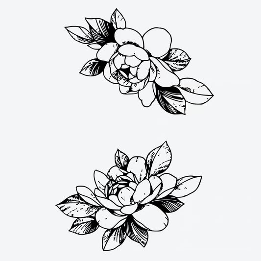 Floral Magnolia Series Tattoo