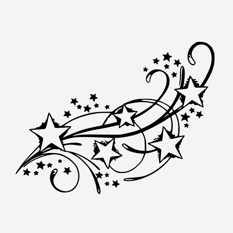 Star Swirl Tattoo