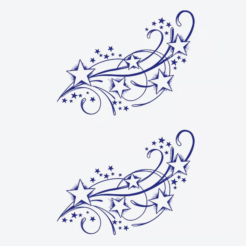 Star Swirl Tattoo