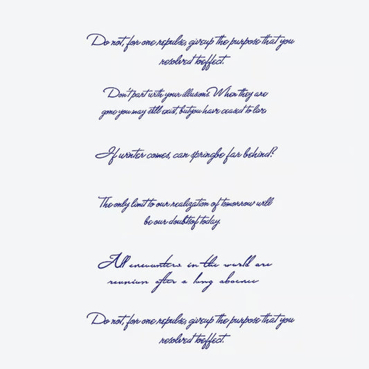 Inspiring Quotes Tattoo