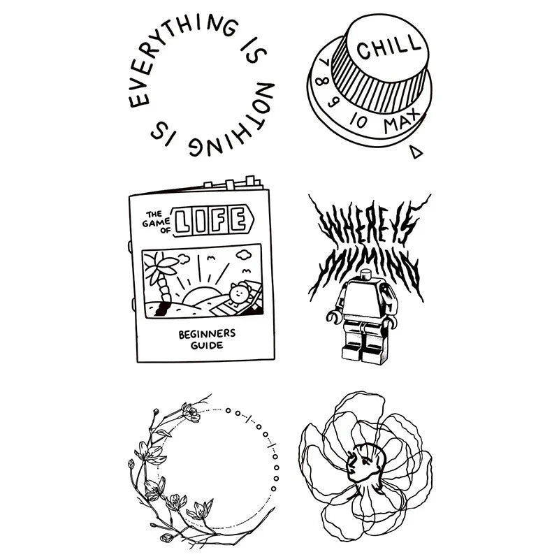 Life Game Chill Tattoo
