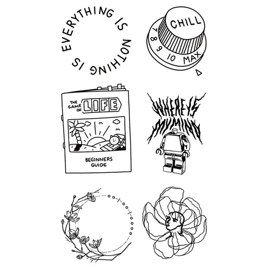 Life Game Chill Tattoo