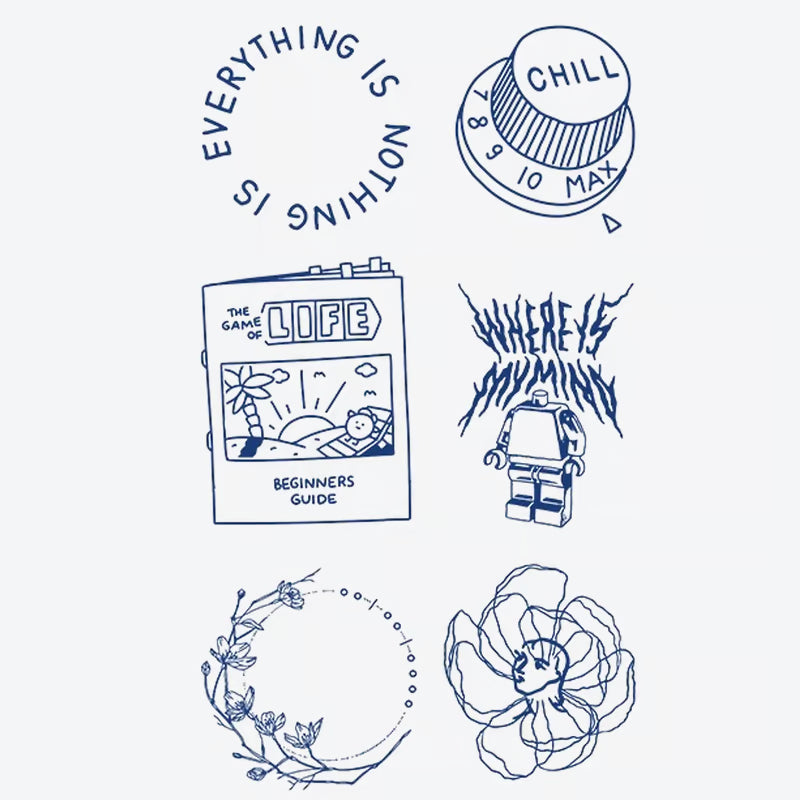 Life Game Chill Tattoo