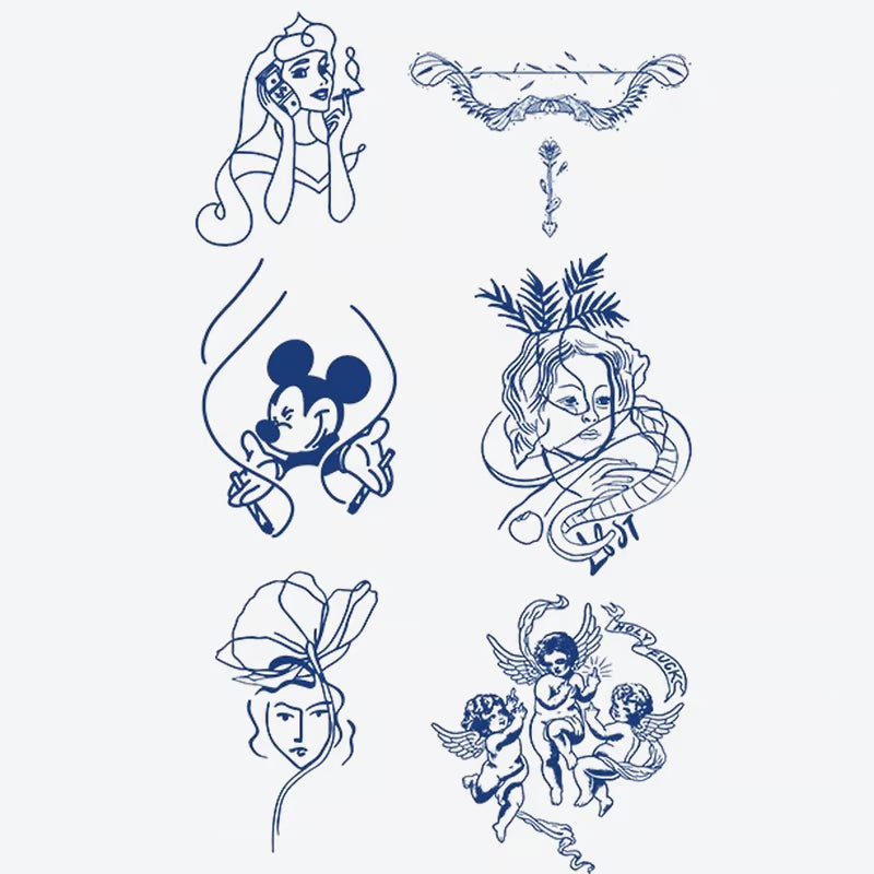 Diverse Character Series Tattoo