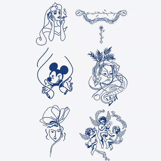 Diverse Character Series Tattoo