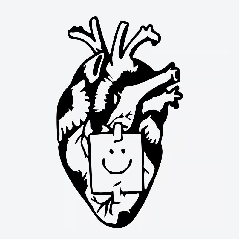 Heart With Smile Tattoo