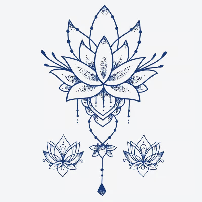 Lotus Mandala Series Tattoo