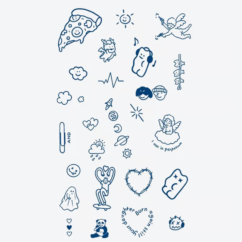 Playful Icon Series Tattoo