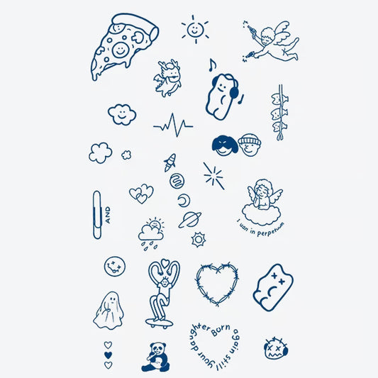 Playful Icon Series Tattoo