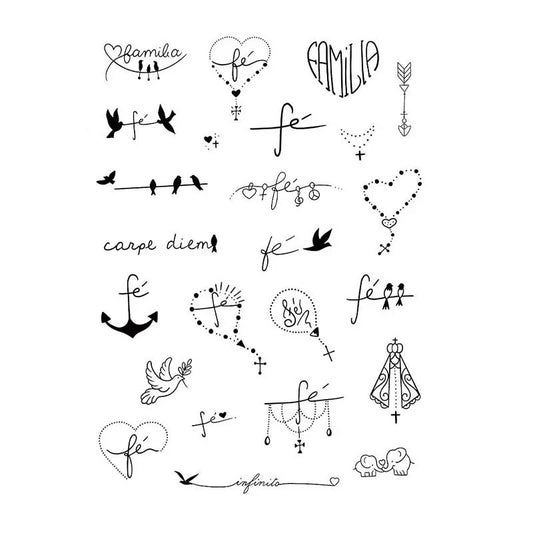 Faith Love Series Tattoo