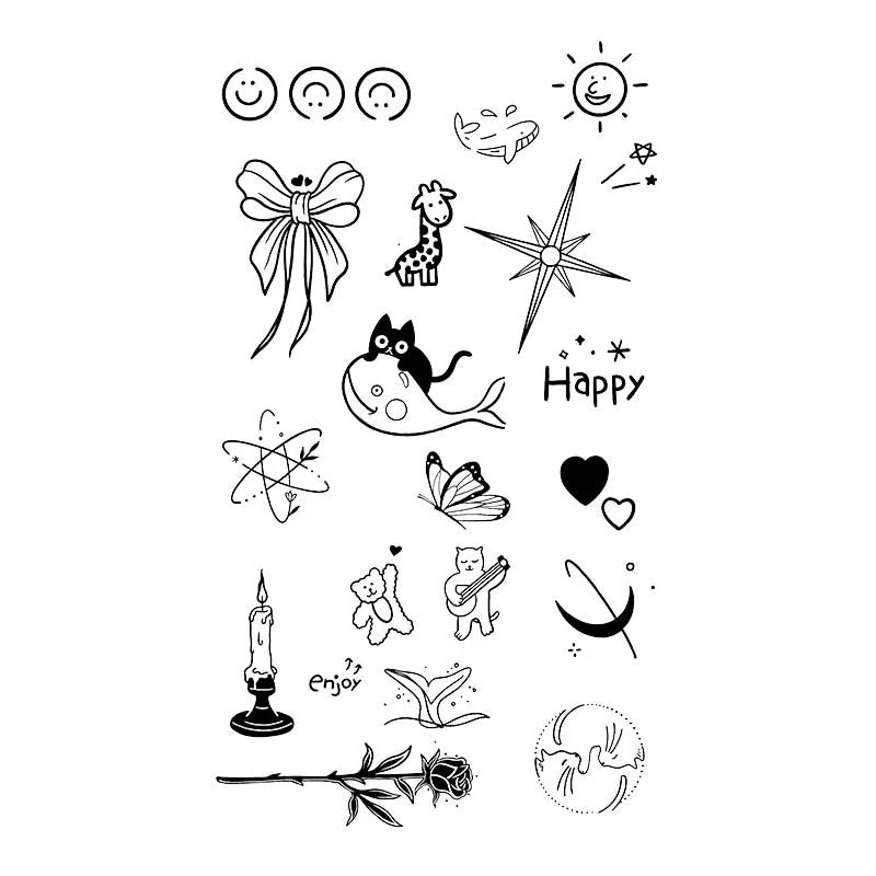 Whimsical Elements Tattoo