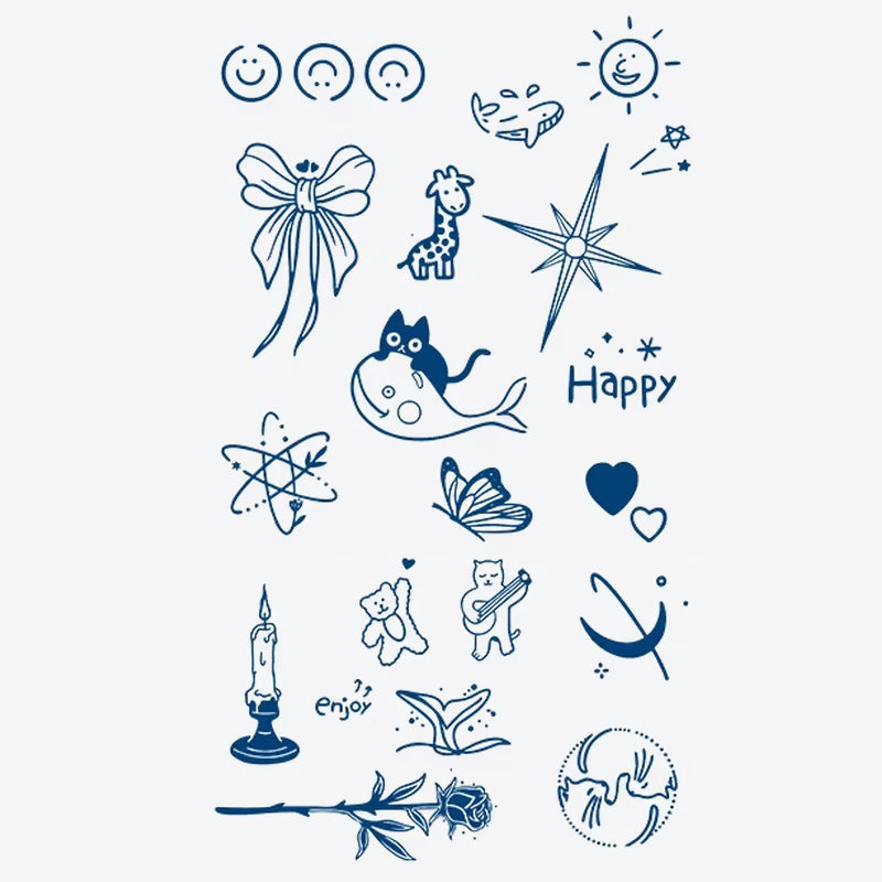 Whimsical Elements Tattoo