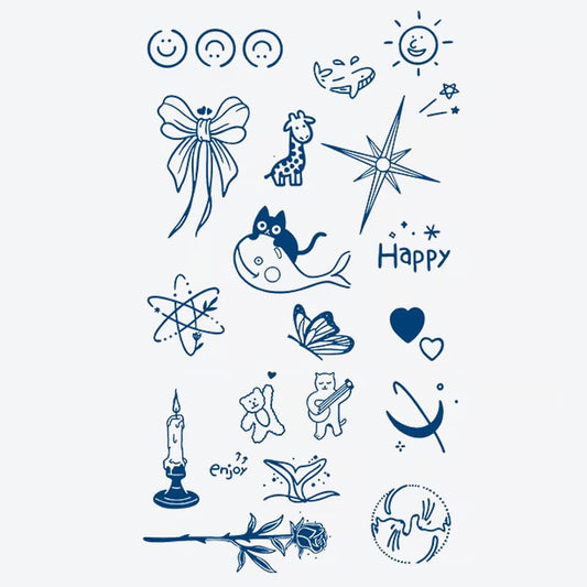 Whimsical Elements Tattoo