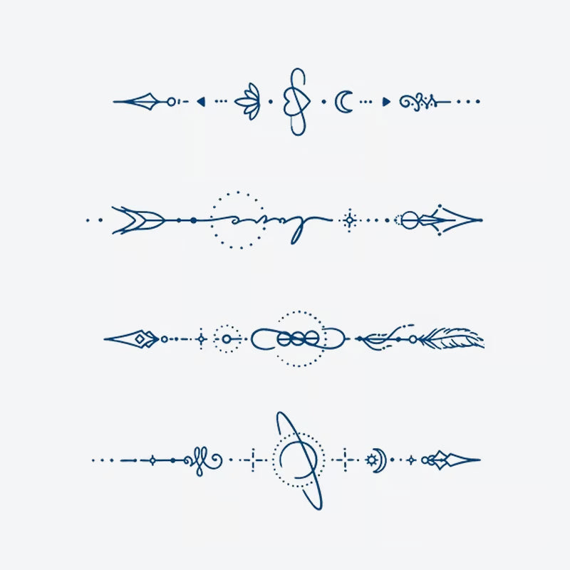 Geometric Symbol Series Tattoo