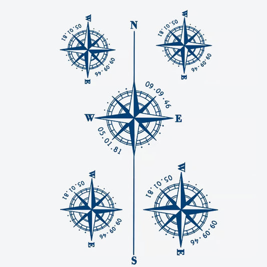 Compass Series Tattoo
