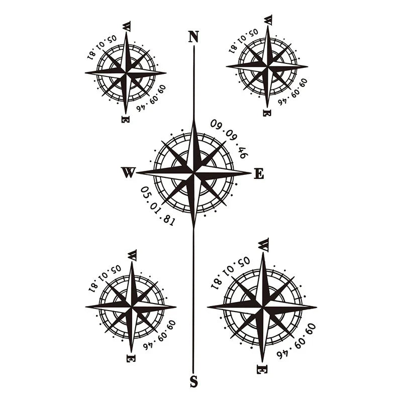 Compass Series Tattoo