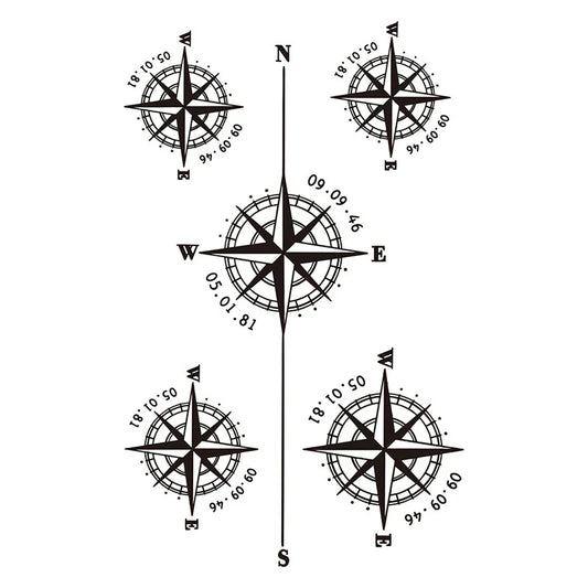 Compass Series Tattoo