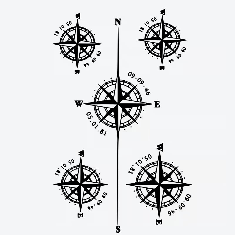Compass Series Tattoo