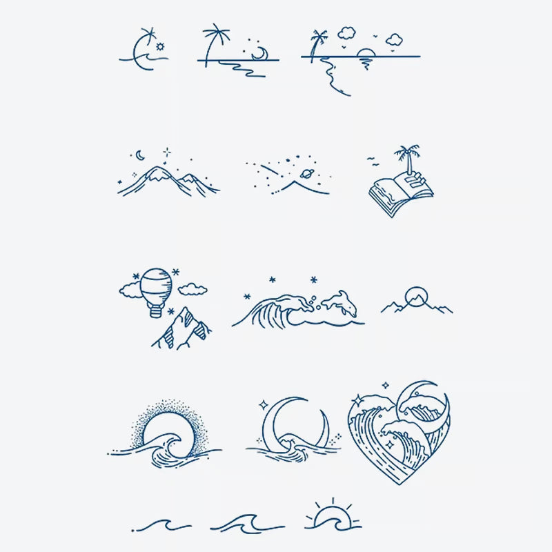 Scenic Elements Series Tattoo