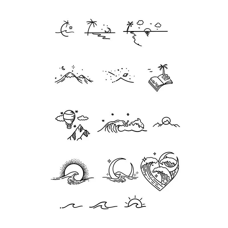 Scenic Elements Series Tattoo