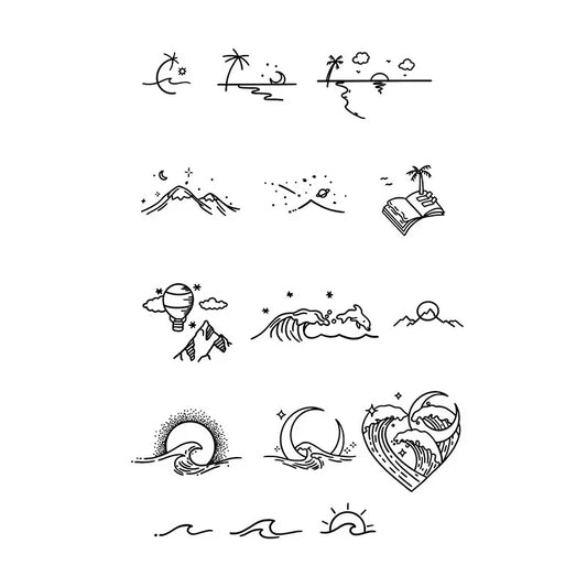 Scenic Elements Series Tattoo