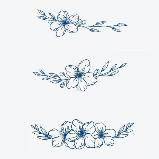 Floral Blossom Series Tattoo