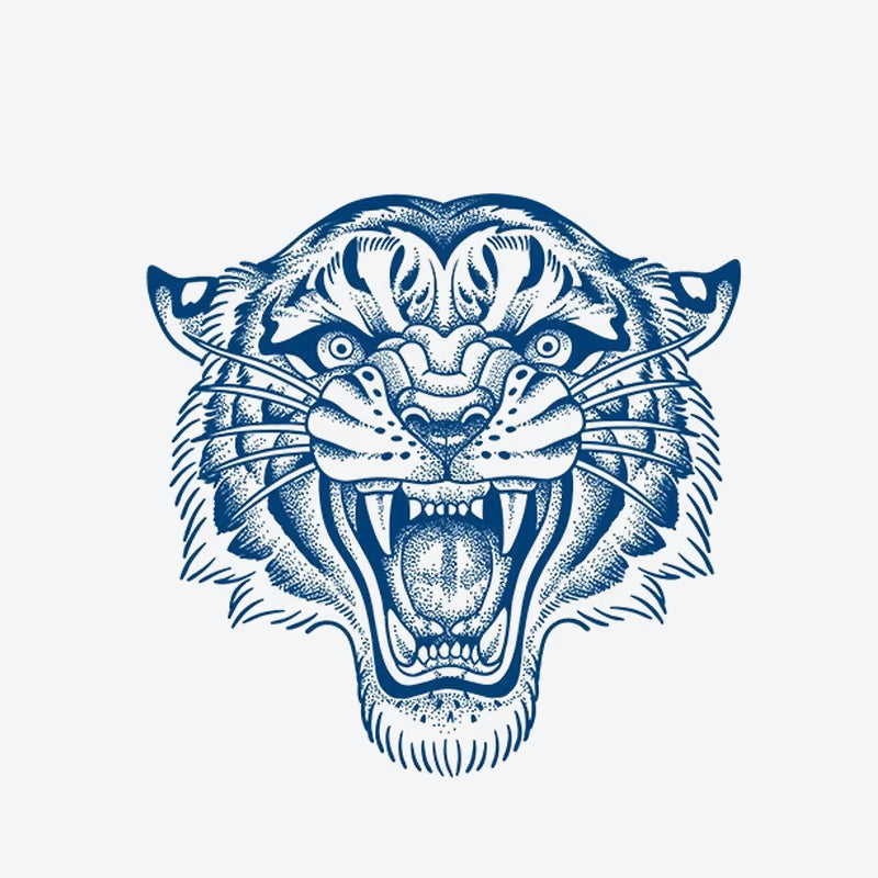 Roaring Tiger Head Tattoo