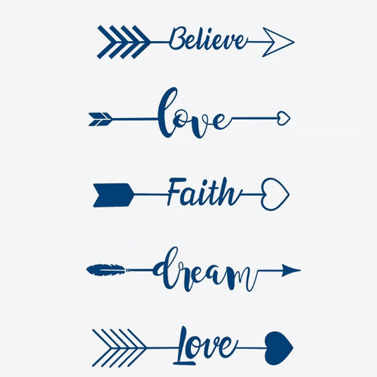 Arrow Quote Series Tattoo