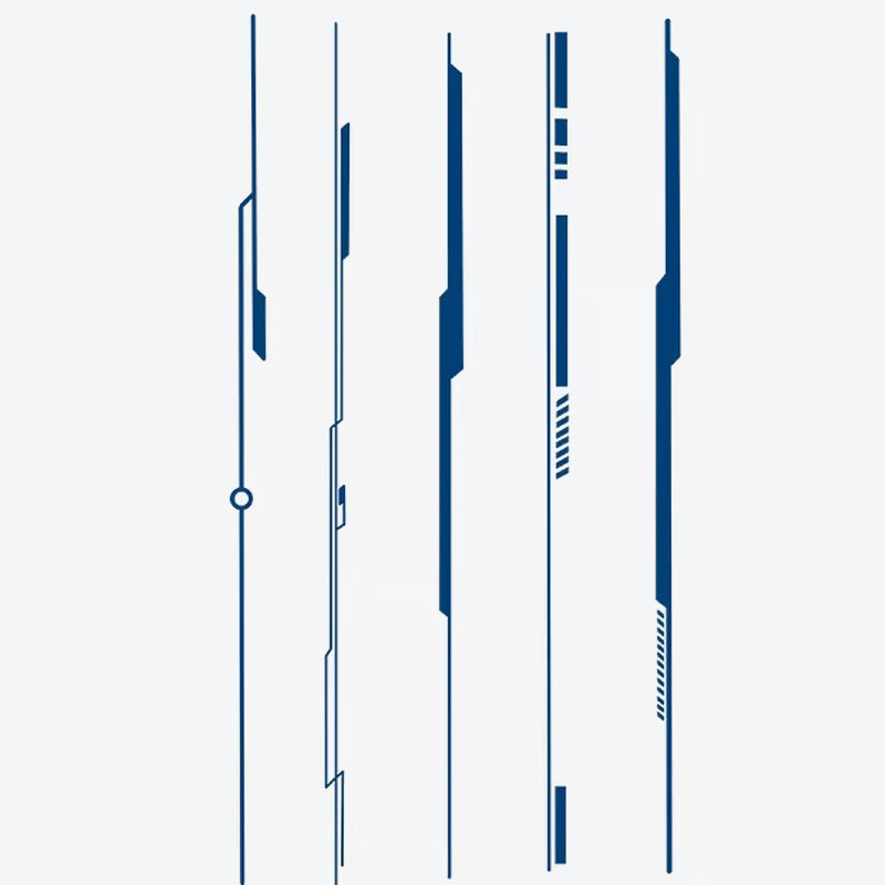 Geometric Line Series Tattoo