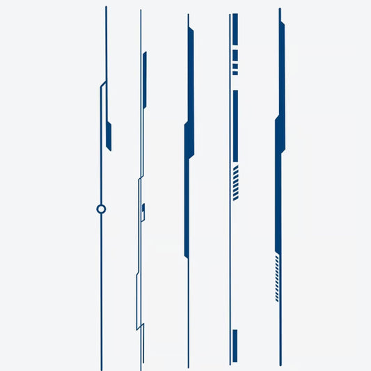 Geometric Line Series Tattoo