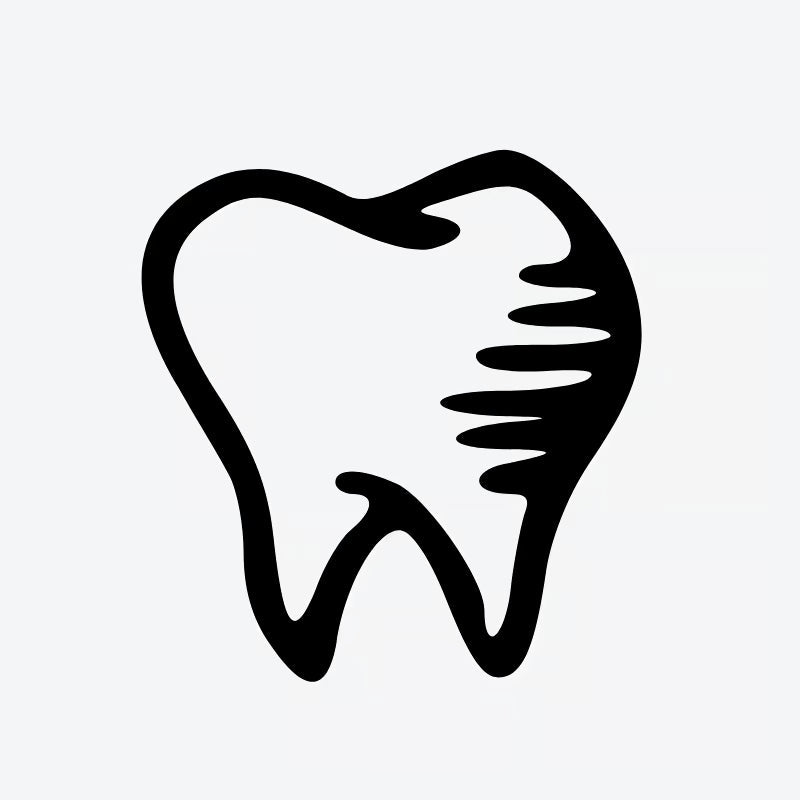 Tooth Outline Tattoo