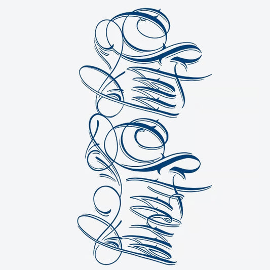 Elegant Script Tattoo