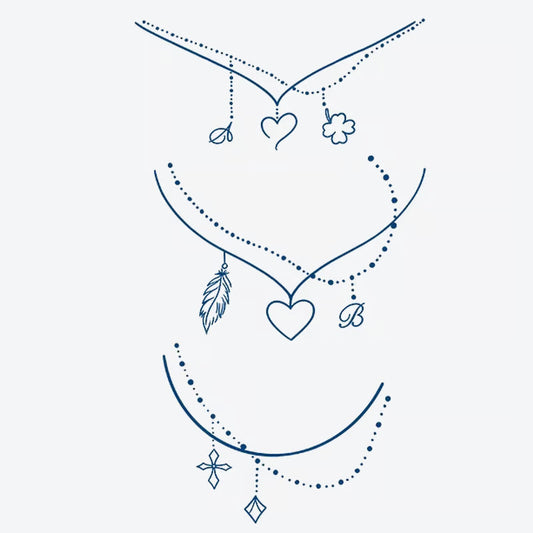 Jewelry Charm Necklace Tattoo