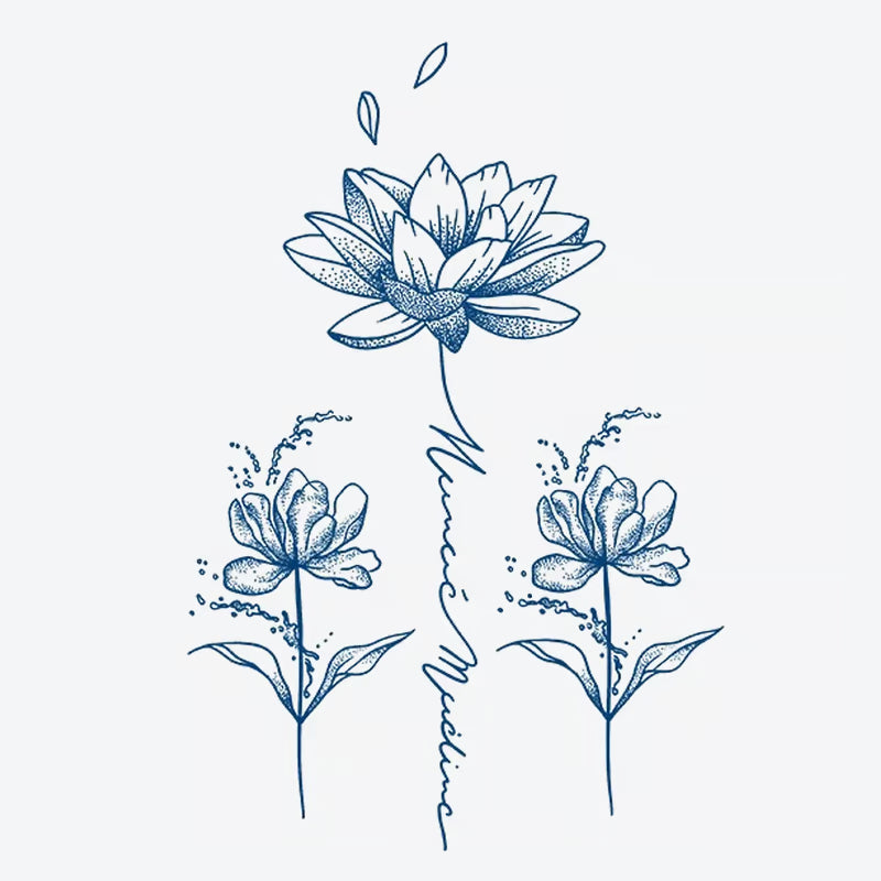 Lotus Flower Series Tattoo