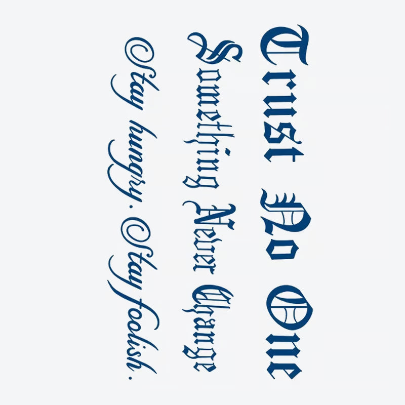 Inspirational Quote Tattoo