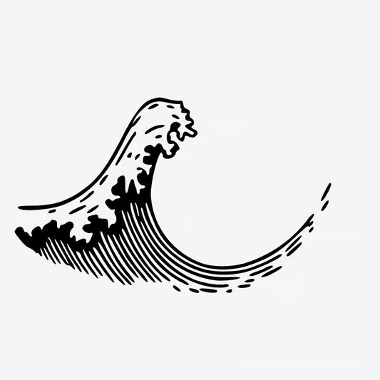 Ocean Wave Tattoo