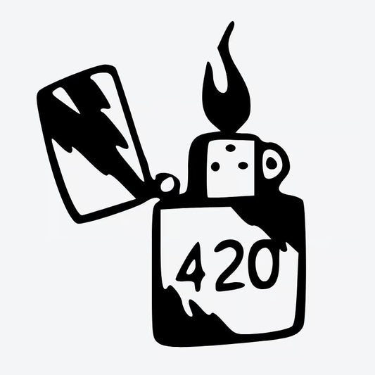 420 Lighter Tattoo