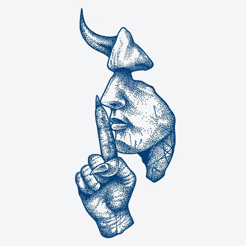 Silent Face Tattoo